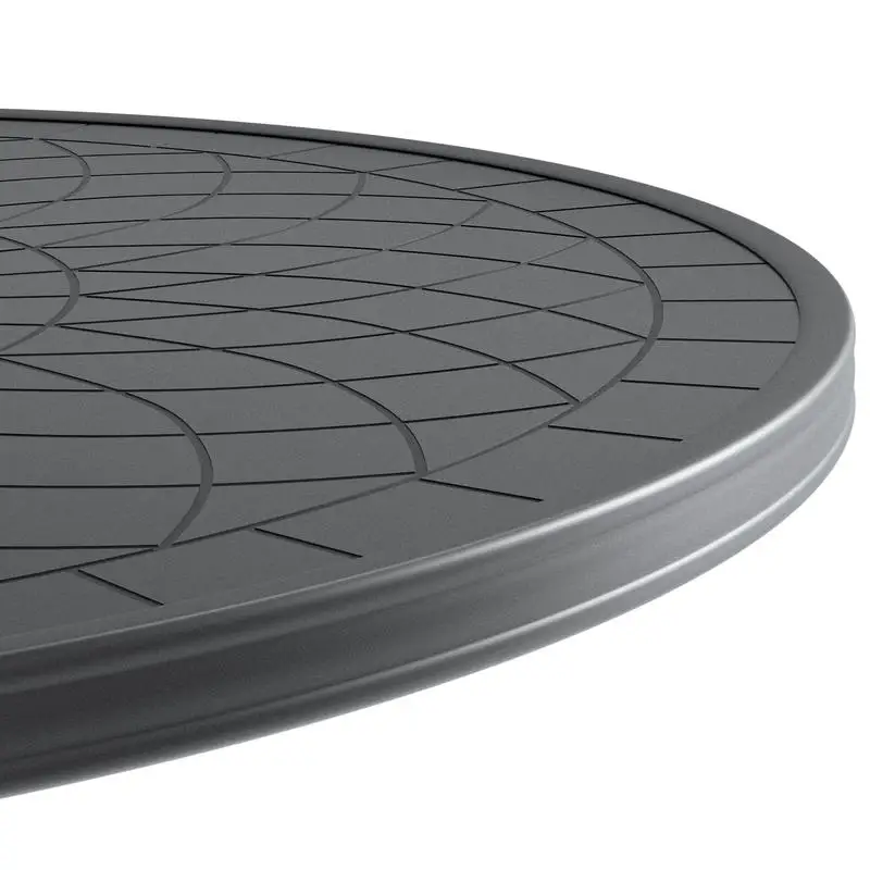 طقم أثاث فناء من الألومنيوم المصبوب مكون من 5 قطع مع وسائد باللون البيج لراحة وأناقة خارجية #6