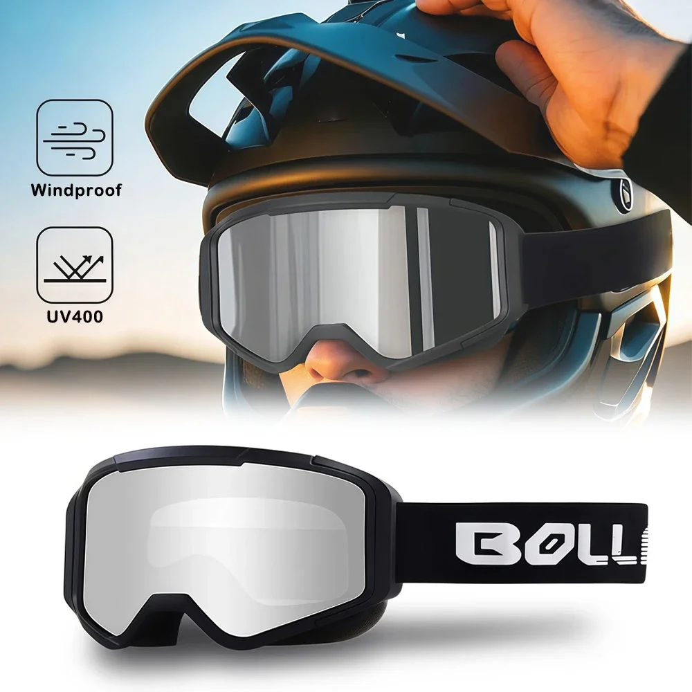 

Мотоочки для бездорожья для взрослых, с защитой от запотевания, для езды по пустыне, антибликовые, с защитой от УФ-излучения UV400, совместимые с шлемами OTG, очки для мотокросса