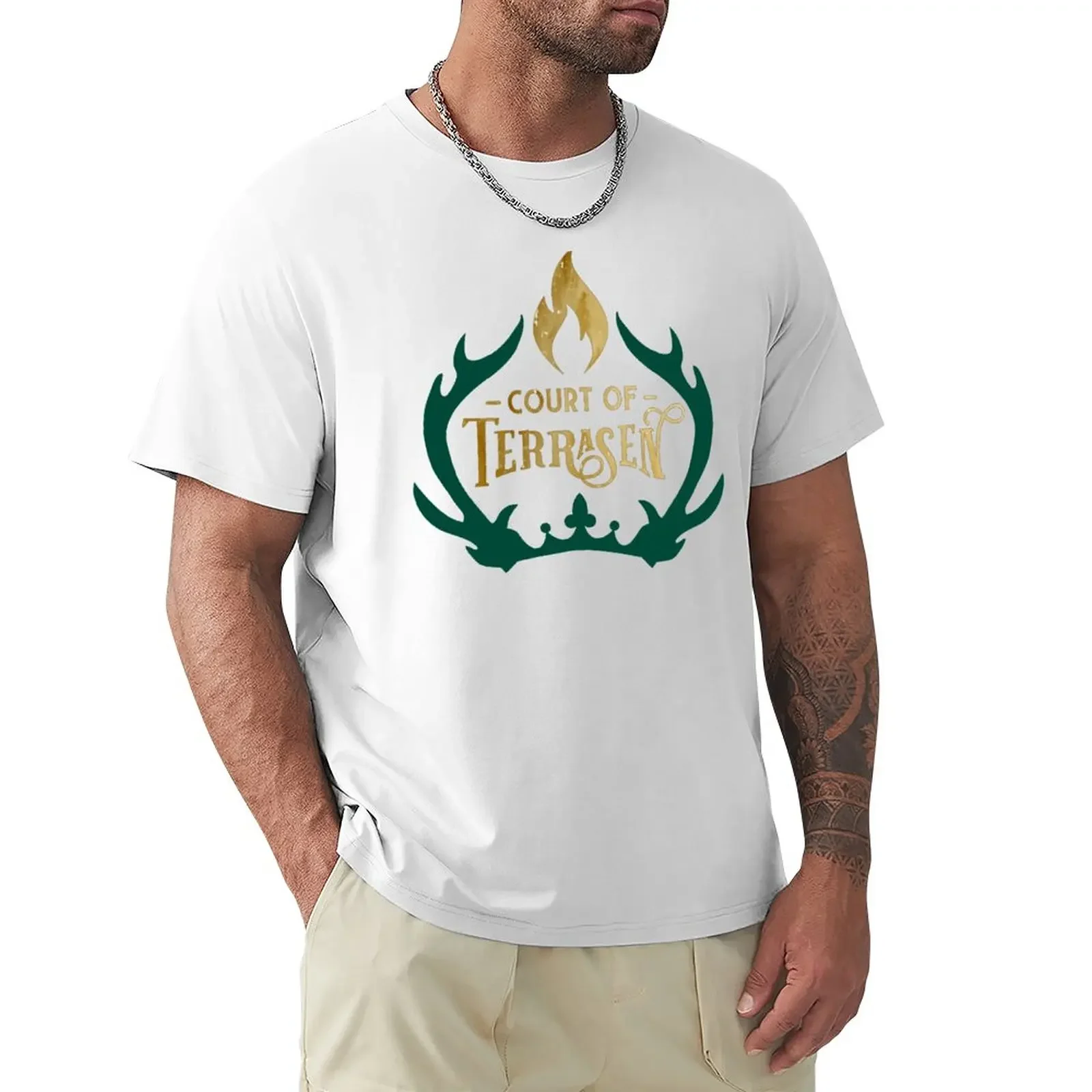 

Court of Terrasen - Throne of Glass T-Shirt customs shirts graphic tees hippie clothes heavyweight t shirts for men