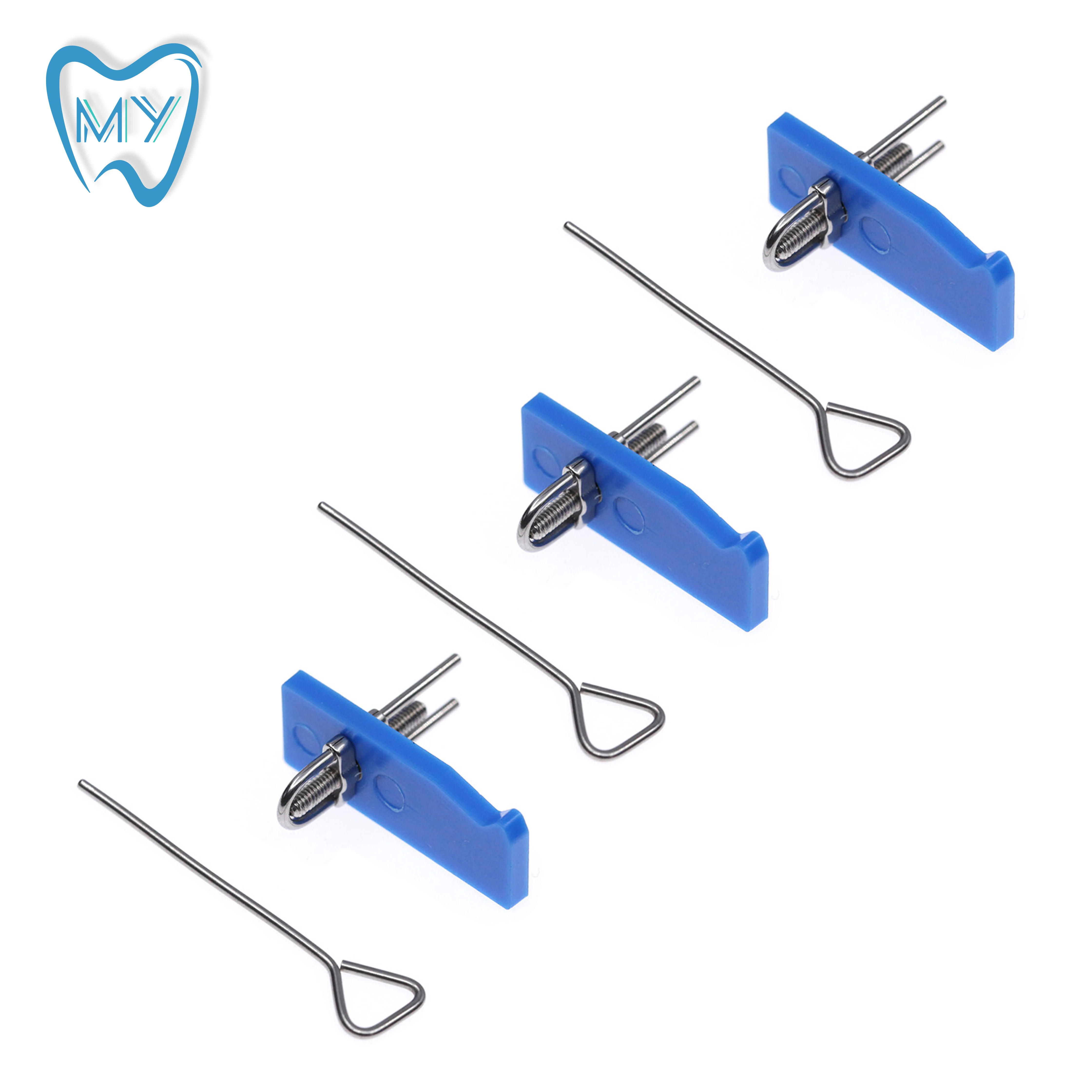 

10Pack Orthodontic Hyrax Expansion Screw with Acrylic Pad Framework Design for Palatal Expansion Appliance CE