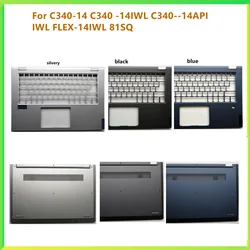 Nuovo Computer Portatile Palmrest Custodia Superiore Copertura Superiore Per Lenovo C340-14 C340 -14IWL C340--14API IWL FLEX-14IWL Copertura Inferiore Custodia Inferiore