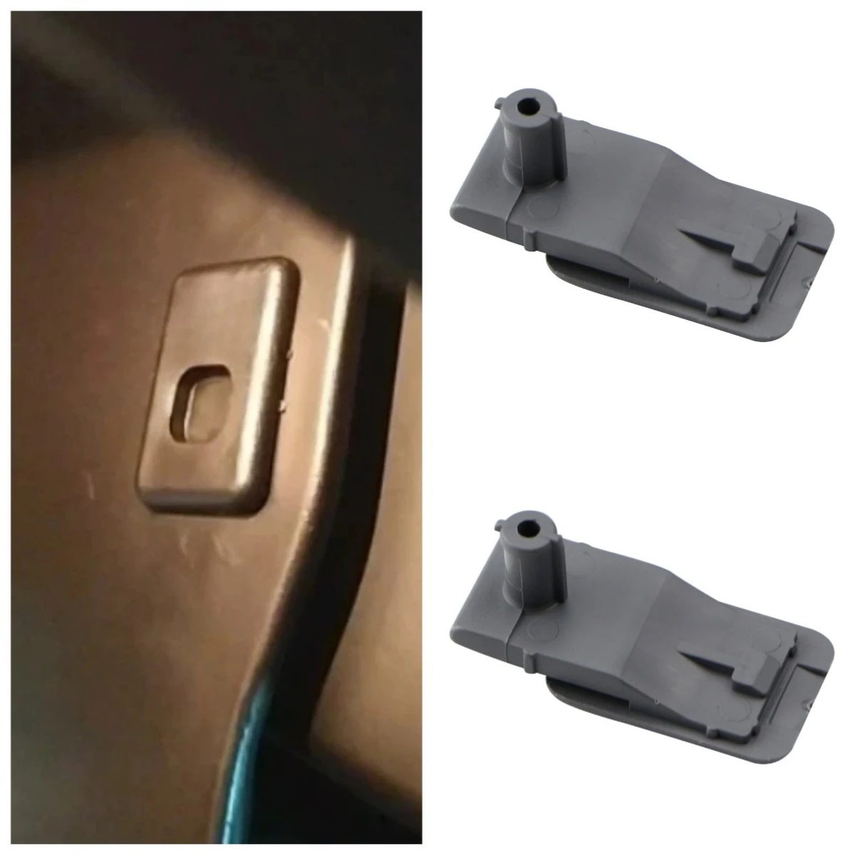 2Pcs/Set Abs Car Gl…