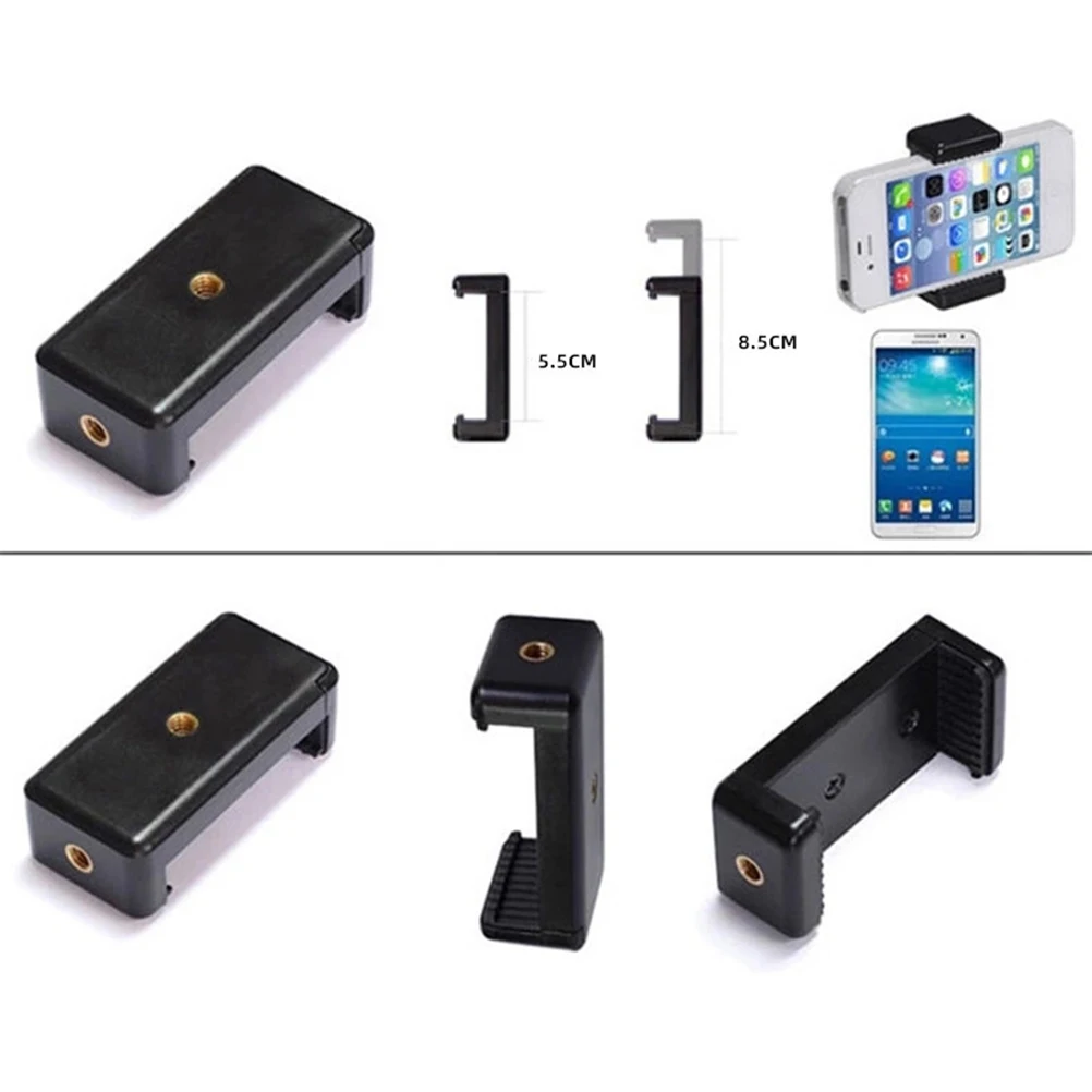 

1pc Universal Selfie Smartphone Holder 360 Rotating Adjustable Clamp Mount For Bed Desk Kitchen Durable No Damage Strong Grip