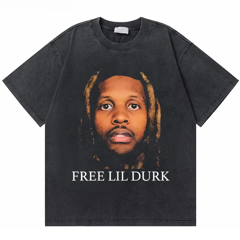غسلها خمر مغني الراب ليل دورك شفاء جولة تي شيرت الرجال النساء الهيب هوب موضة المتضخم التي شيرت الذكور عادية 100% القطن تي شيرت