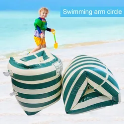 1Pair Pool Buoy Armbands Double Air Bag Inflatable Swimming Pool Arm Floaters PVC Printed Adult Kids Swimming Accessories