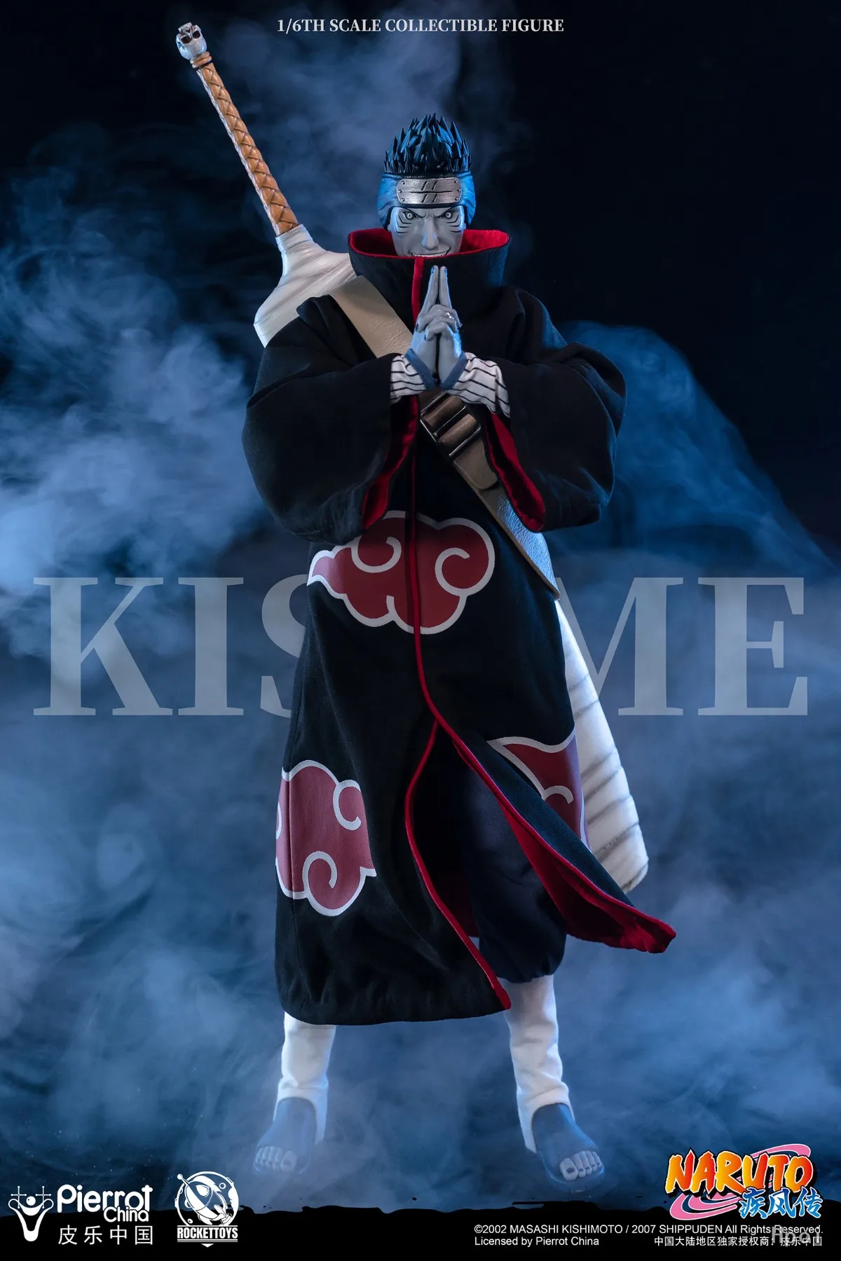 【Original】RocketToys ROC-007 NARUTO Shippuden Kisame 1/6 Action Figure Model Toy