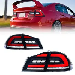 Luz trasera LED para Honda Civic FD1 FD2 FD3 tipo R 2006-2012 lámpara trasera de 8. a generación luz de circulación diurna