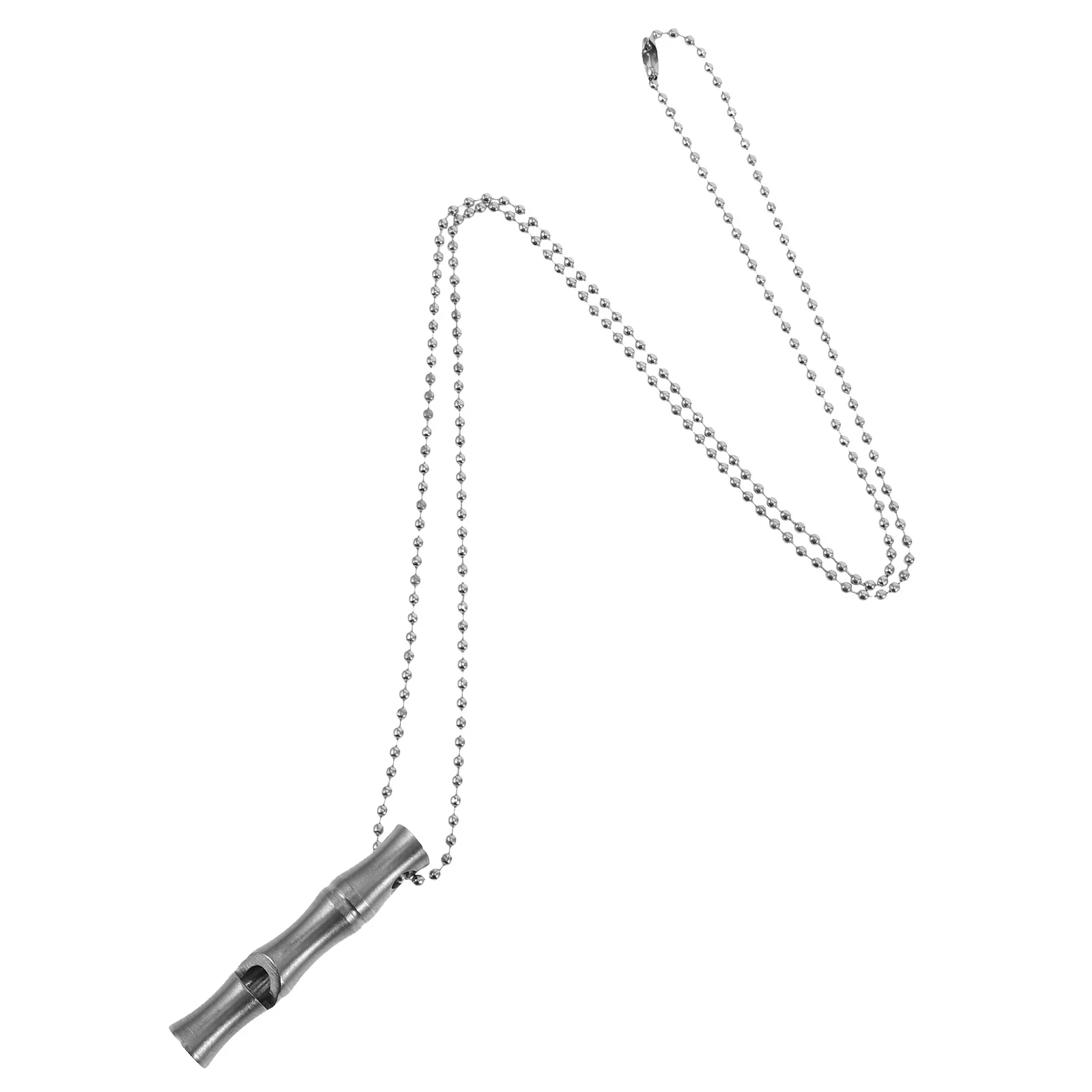 الفولاذ المقاوم للصدأ في الهواء الطلق صفارة إنقاذ بصوت عال عالية النبرة صافرة الطوارئ للمشي لمسافات طويلة التخييم تدريب الكلاب السلامة