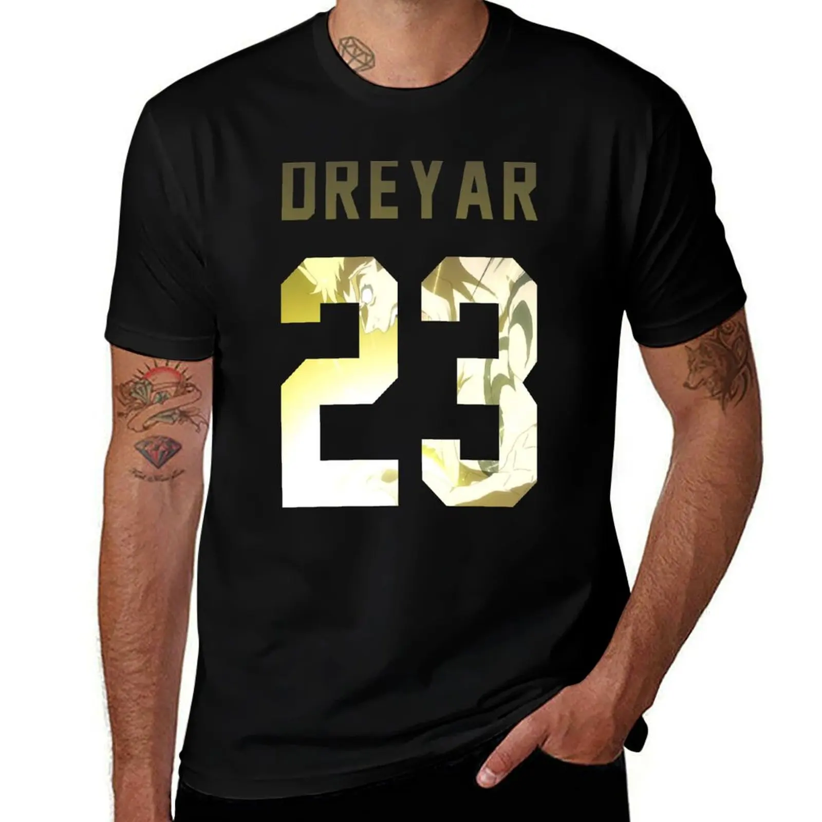 Dreyar jersey #23 T-Shirt men t shirt cotton 100% T-Shirt