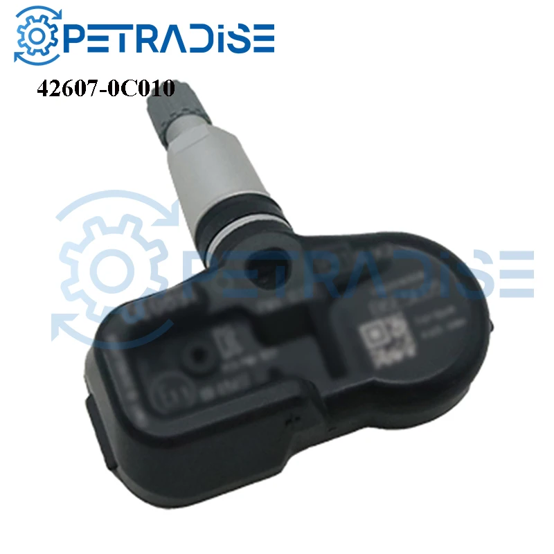 Novo sensor de pressão dos pneus tpms para toyota sequoia 2004-2007 tacoma 2005-2015 tundra 05-06 peças de automóvel oem 42607-0c010 426070 C010