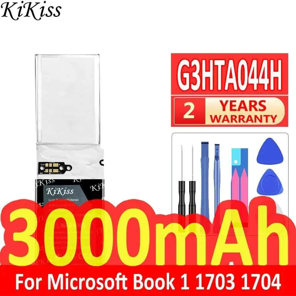 

G3HTA020H 1703 Screen 3000Mah High Capacity Tablet Battery For Microsoft Surface Book 1 13.5 Inch 1704 ,CR7 DAK822470K