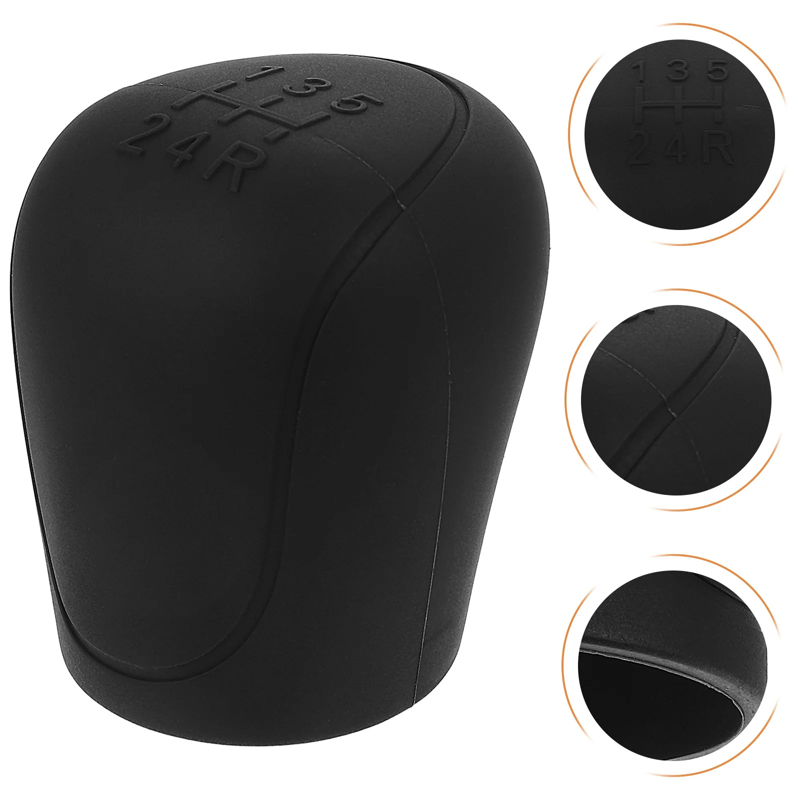 

Universal Car Gear Shift Knob Cover Soft Wear-Resistant Non-Slip Shifter Protector for Auto Interior Styling Accessory