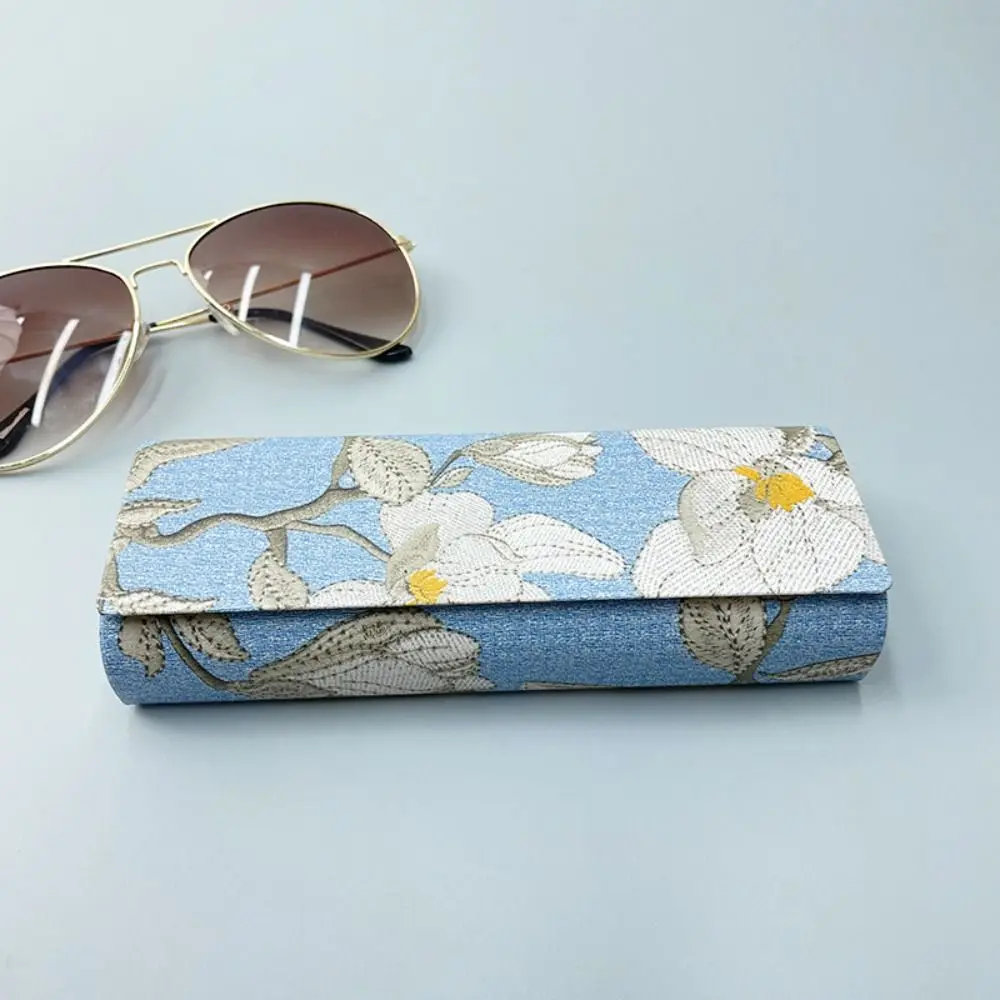 

Flower Printed PU Sunglasses Box Magnetic Eyeglasses Case Printing Glasses Case Eyeglasses Holder Eyewear Case Eyeglasses Holder