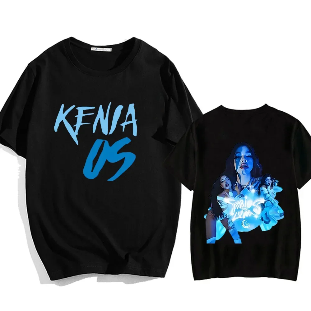 

Summer Kenia OS T Shirt Short Sleeve Fashion Gothic Tee-shirt Graphic Printing O-neck Comfortable Tshirt Ropa Mujer Cotton Tops