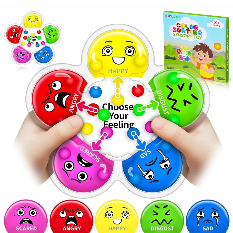 Zabawka sensoryczna do dopasowywania kolorów, 1 szt., zabawka do ściskania, gra w sortowaniu kolorów, zabawka edukacyjna do wczesnej nauki, miękka zabawka sensoryczna do ściskania dla dzieci.
