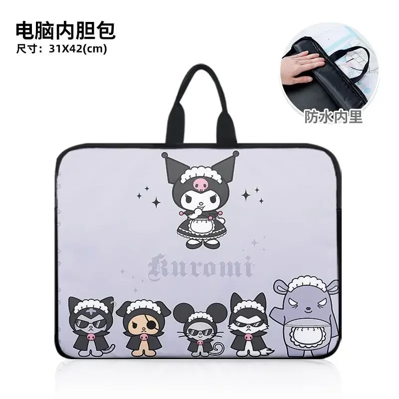 Sanrio New Clow M Handbag Cartoon Cute Melody Waterproof Large Capacity Shoulder Computer Backpack