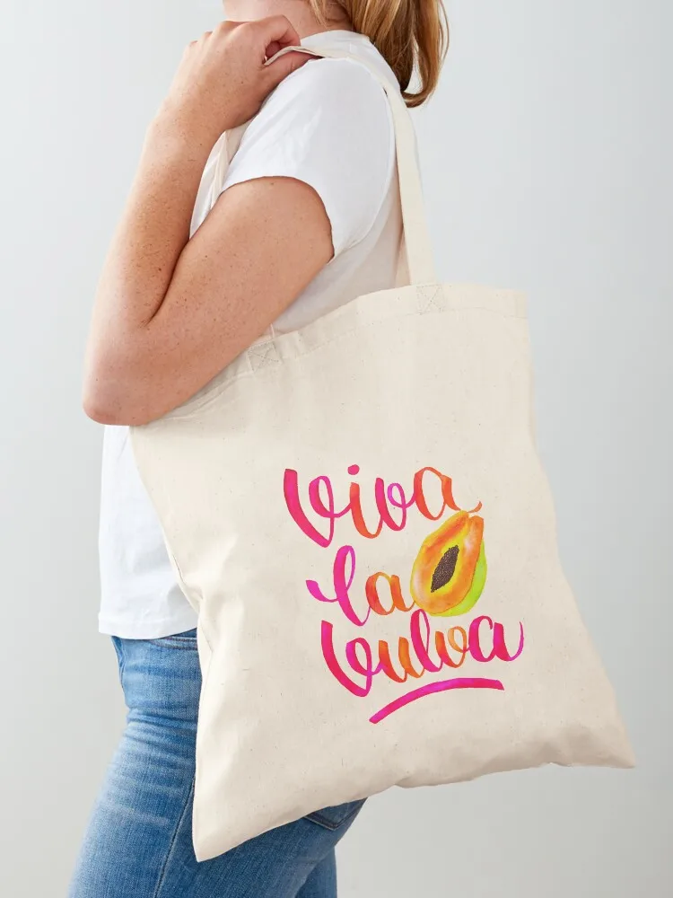 

Viva la vulva Tote Bag Women's bag canvas tote shopper bags for women tote bag men's