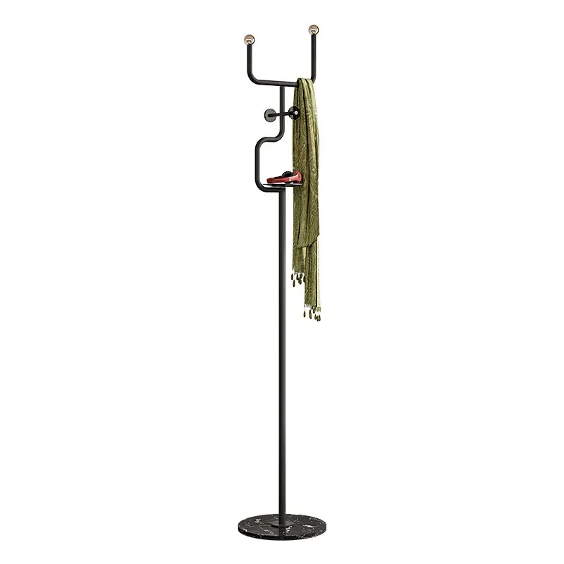 Simple Modern Horn Coat Hanger Bedroom Creative Personality Landing Vertical Rack For Coats Porch Cap Hook Storage Rack