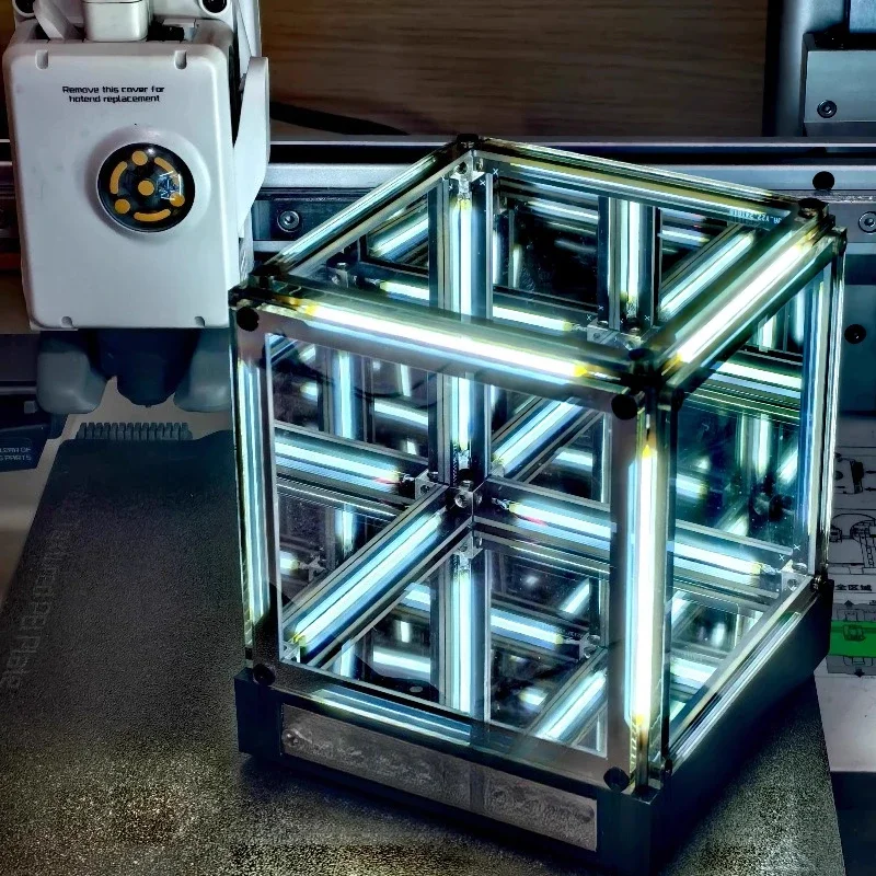 Gaming ambient light desktop technology sense ornament four-dimensional space ultra-cubic