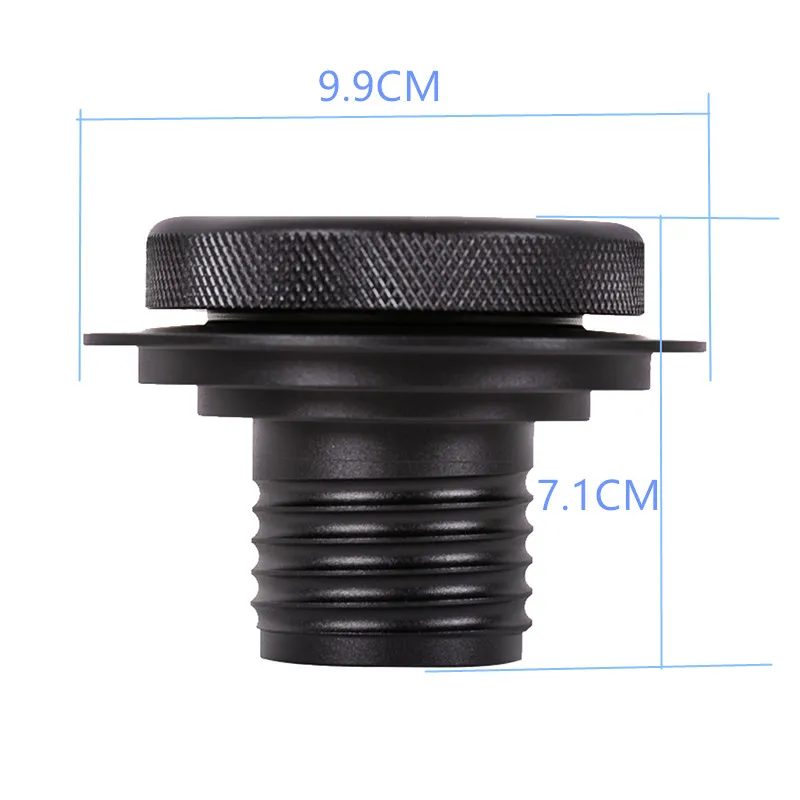 New Motorcycle Aluminum Fuel Tank Gas Cap Black For BMW R45 R 45 R65 R80 R90 90S 100R R100