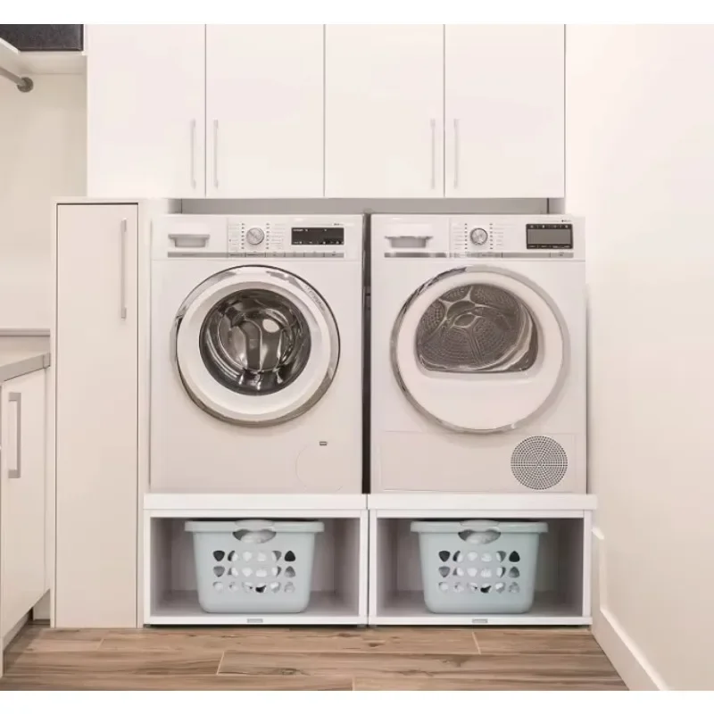 The Elevation Pedestal  Washer Raises Dryer Homemade Wooden Laundry Pedestal Washing Machine Pad Elevated Rack