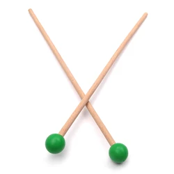 1 Pair Professional Xylophone Marimba Mallet Drumsticks Percussion Parts Length 365mm Percussion Marimba Mallet