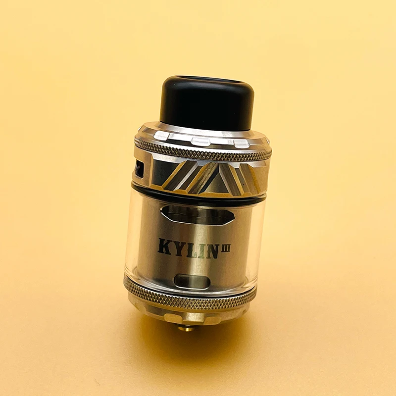 DSX Kylin V3 RTA Atomizer 6ml 25mm Single/Dual Coil Creative Honeycomb Airflow Rebuildable Tank Vape E-Cigarette VS Zeus X RTA