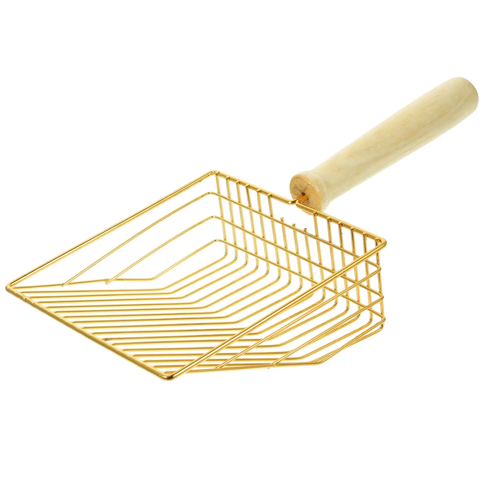 

Metal Cat Litter Scoop Strong Wear Resistant Mesh Sifter Efficient Litter Cleaner Shovel for Cat Waste Sanitation