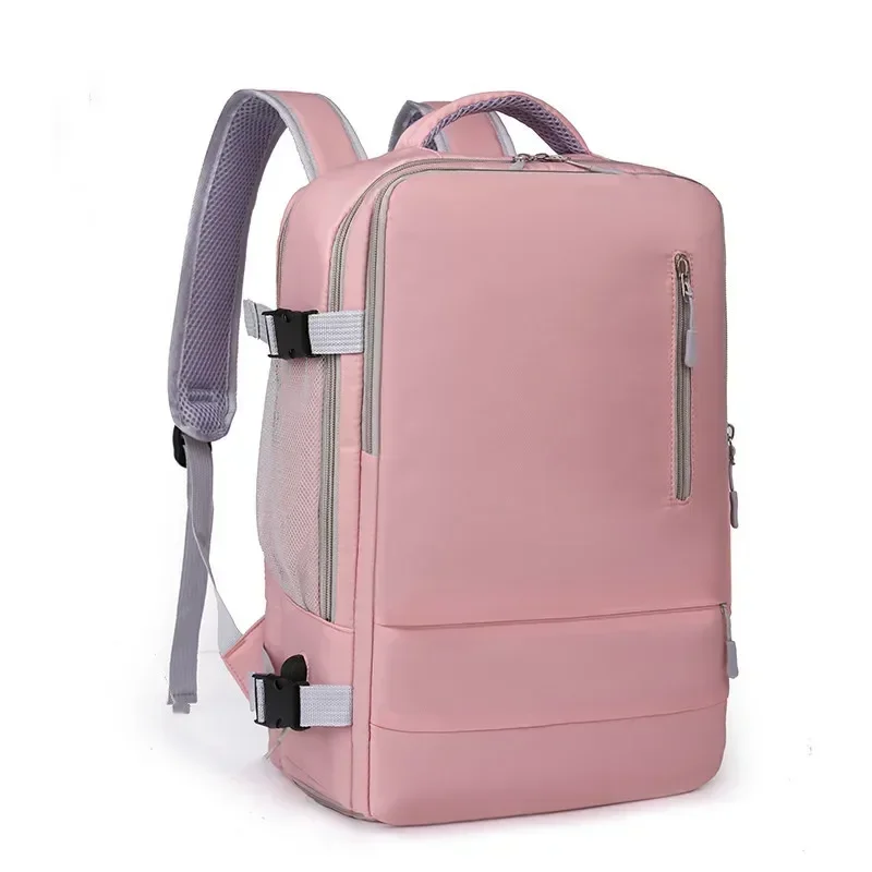 Hot Women Travel Backpack Water Repellent Anti-Theft Stylish Casual Daypack Bag With Luggage Strap USB Charging Port Backpack