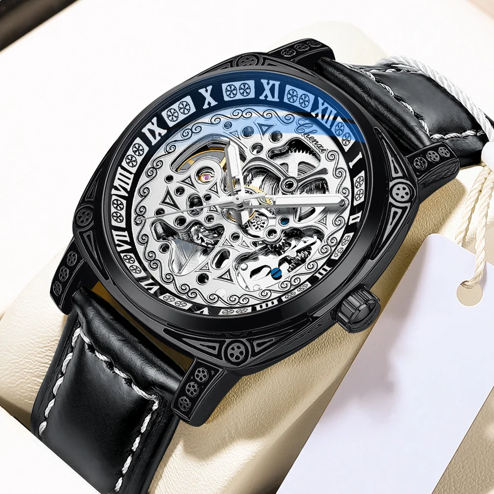 

2023 Fashion Chenxi Top Brand High Quality Luxury Watch Men Automatic Mechanical Tourbillon Clock Waterproof Quartz Wristwatches