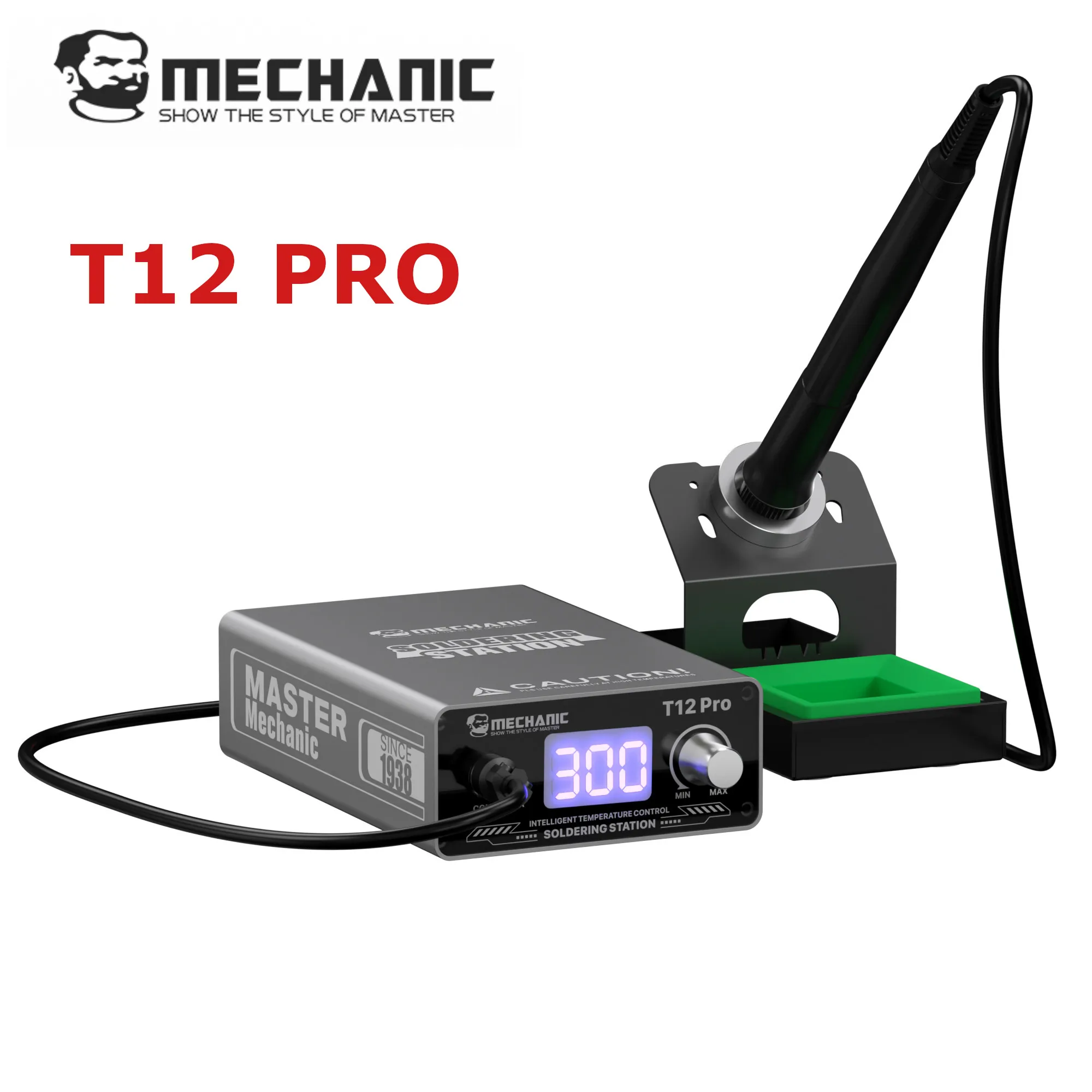 Mechanic 75W Digital T12 Pro Soldering Iron Station Auto Sensing Fast Heating Precise Temperature Control Solder Welding Tools