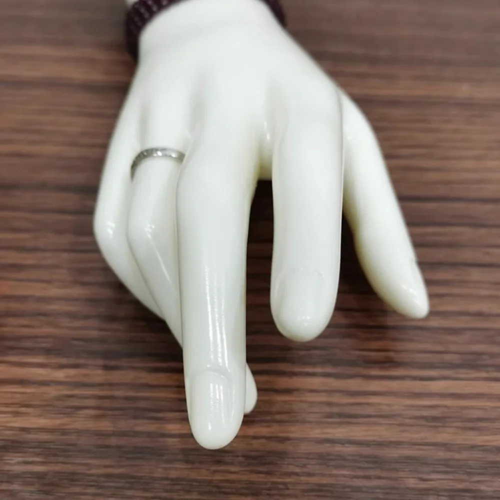 

Пластиковый дисплей для ювелирных изделий, ручная модель, черный/белый эскиз, украшение, часы, браслет, стенд, витрина, стабильный реквизит