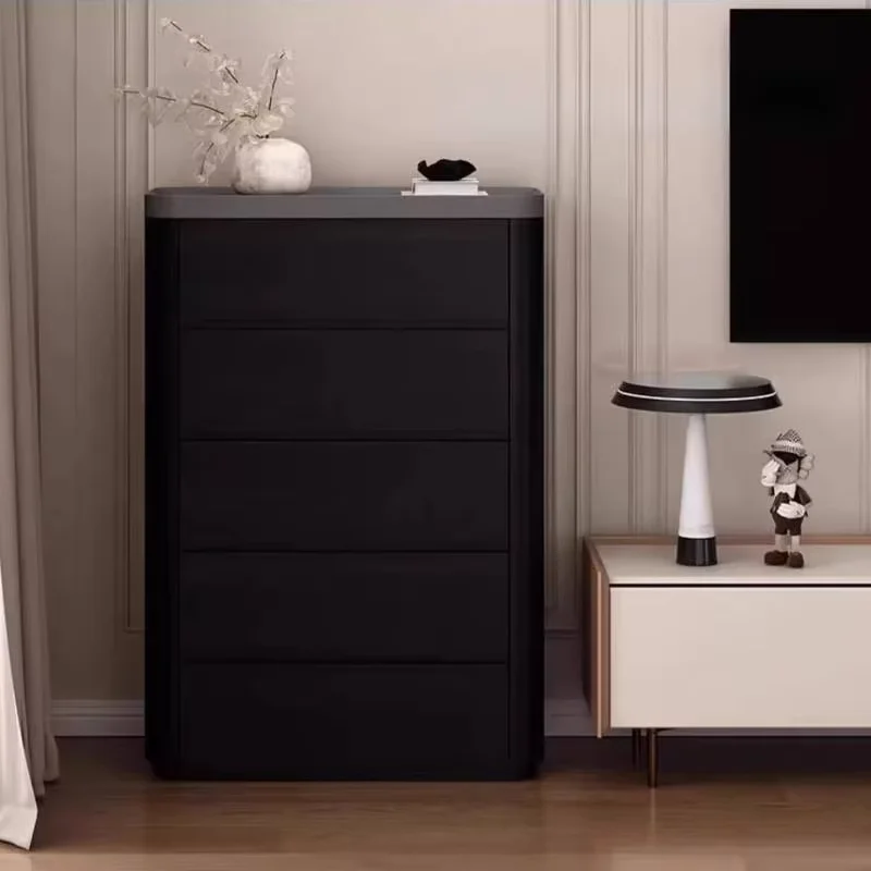 Black Luxury Living Room Cabinets Drawers Small Space Saving Living Room Cabinets Tiny Home Wooden Muebles Para Hogar Furniture
