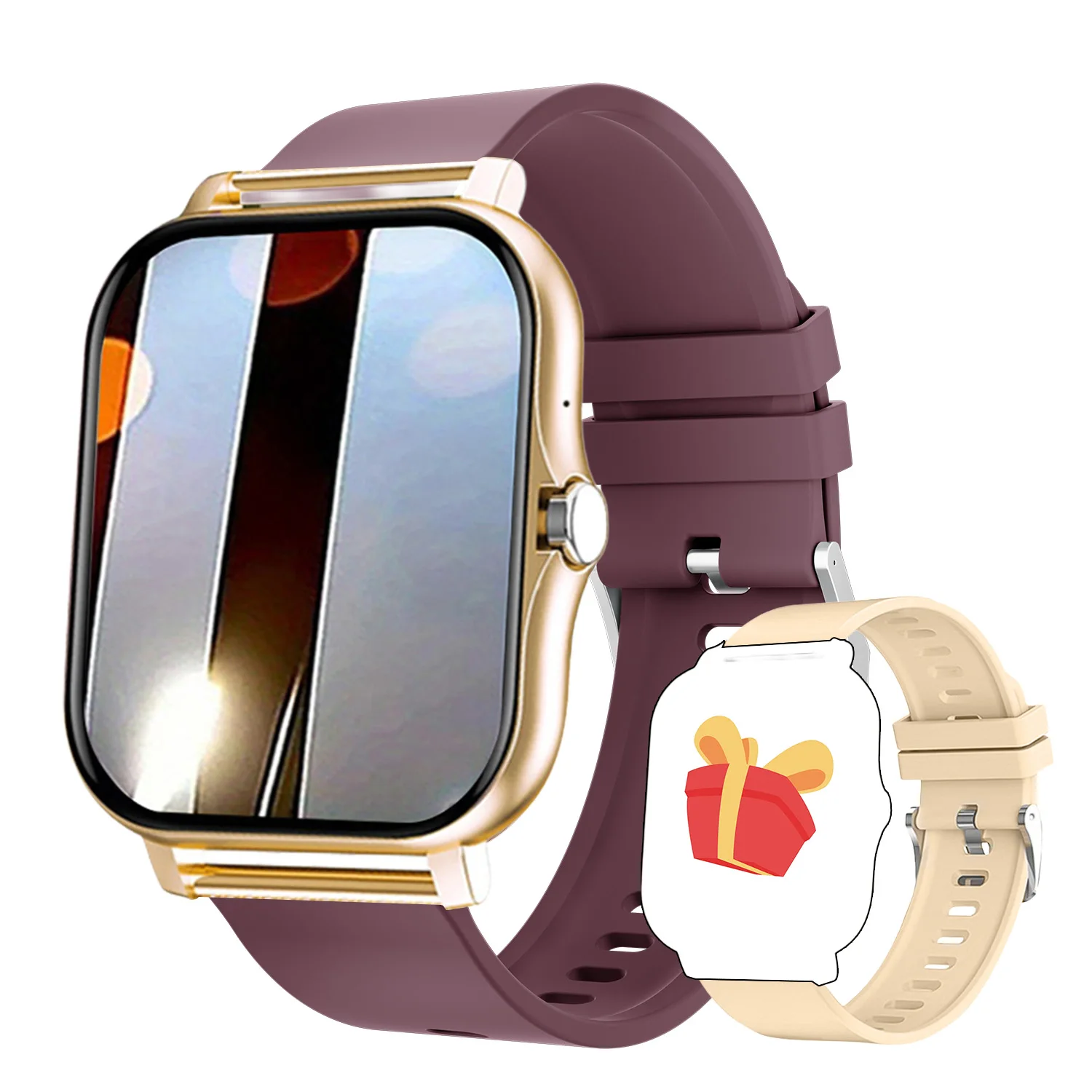 Men's and Women's Smartwatch with Custom Dial