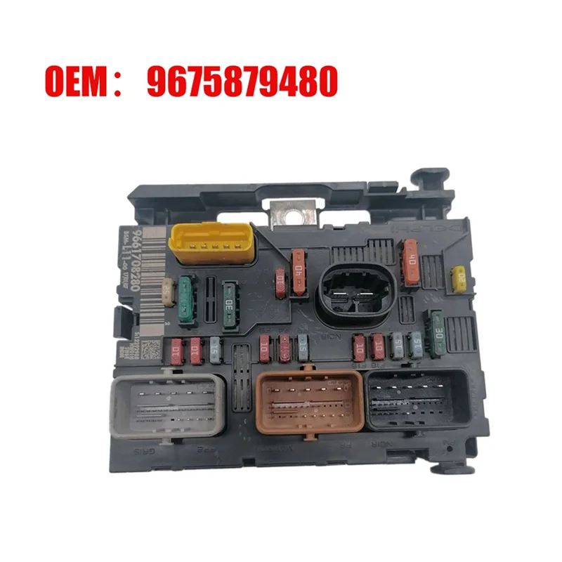 Car ENGINE FUSE BOX Servo Box for 307 C2 C3 C4 Coupe C4 I 9675879480 6500ET