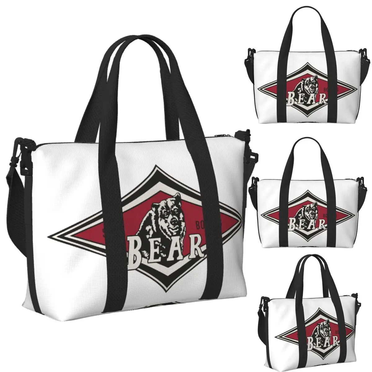 

Surfing Bear Big Wednesday Cult Доска для серфинга Серфинг Логотип Пляжная дорожная сумка Сумки-тоут для спортзала Спортивная женская дорожная сумка для покупок