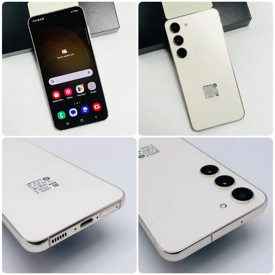 Samsung-smartphone S23 Plus, 5G, 8GB, 256GB, Snapdragon 8 Gen 2, ocho núcleos, Pantalla AMOLED de 6,6 pulgadas, 120Hz, Triple cámara de 50MP