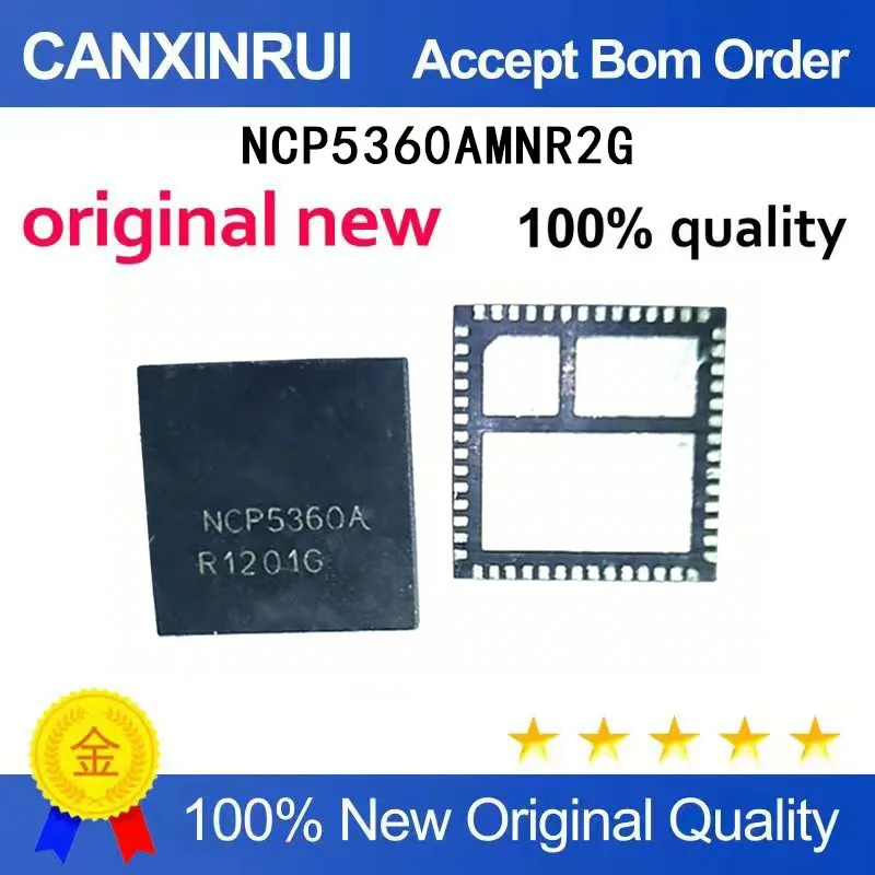 

(5-100 Pieces) New stock NCP5360AMNR2G NCP5360A QFN