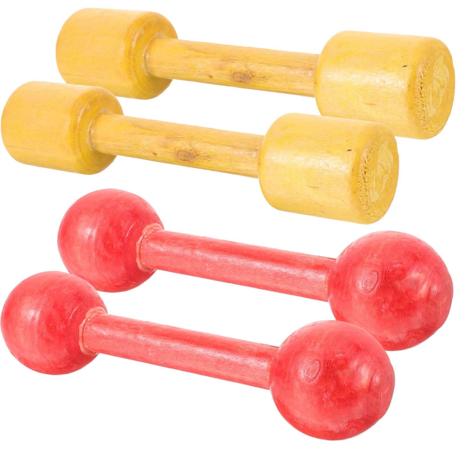 

2 Pairs Dumbbells Toys for Toddlers Arm Training Tool Exercise Children Barbells Kids Gym Kindergarten