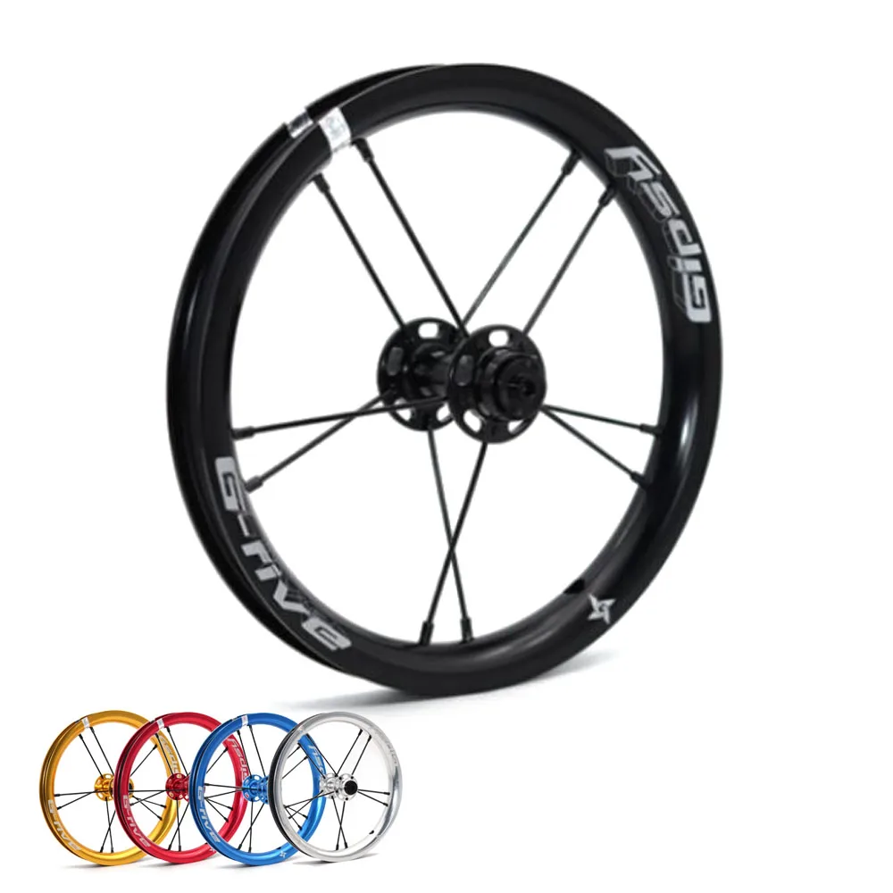 1Pair Gipsy G-five Pushbike Kids Bike WheelSet 12Inch Wheelset Kokua Bike S T R I D E R  Balance Bicycle Parts PAPA Bike 85/95mm