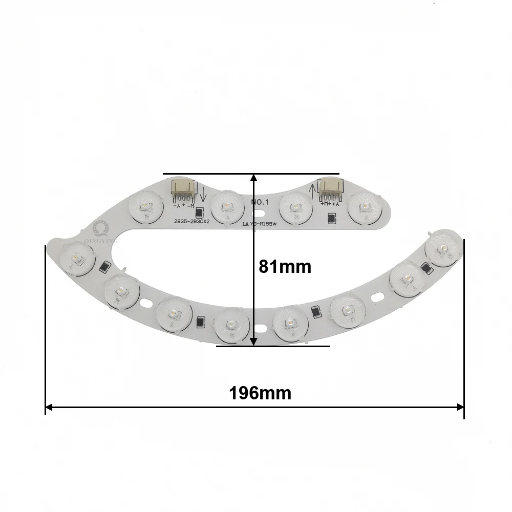 Doul Color LED Module 6W 8W 12W 18W 24W 30W 40W With Lens, 3000K 4500K 6500K Three Colors Light Source For Ceiling Lamp DIY