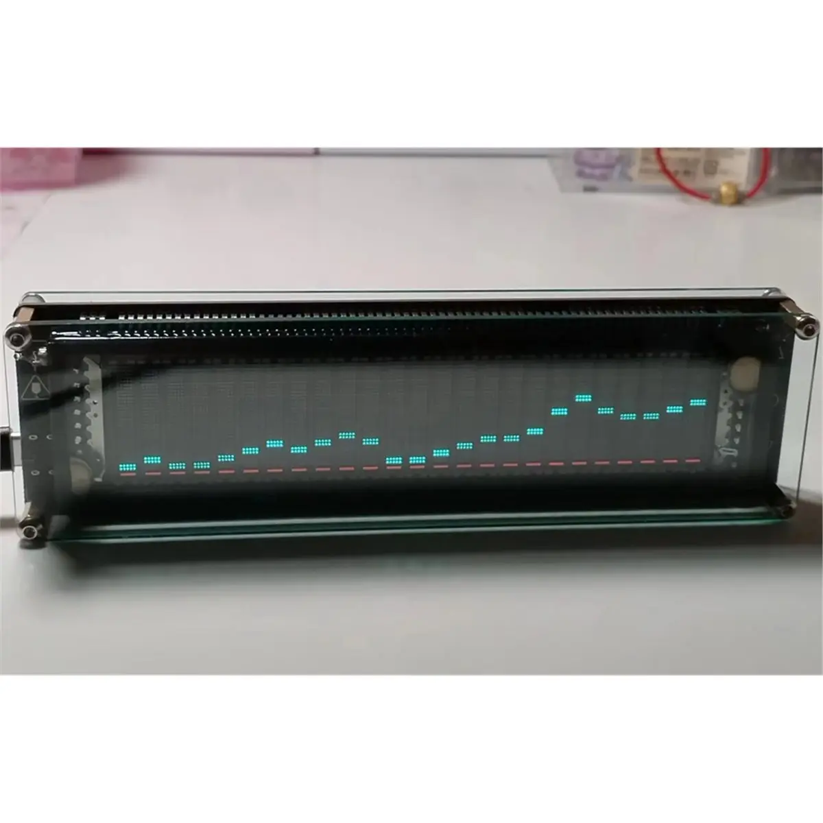 

(A23G) AK2515v3 Индикатор аудиоспектра VFD / Аудиометр VU / Плата усилителя уровня звука / Точные часы / Режим AGC с регулировкой