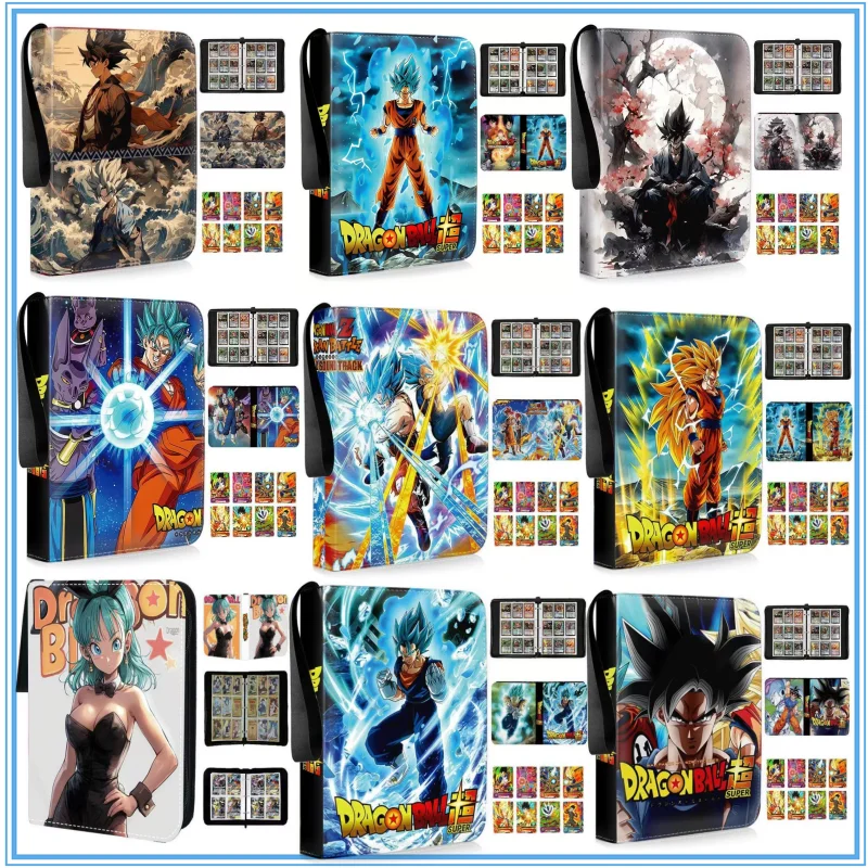 Dragon Ball Z Card Binder Album 900pcs Large-capacity Photo Storage Son Goku Beijita Anime Merchandise Card Book Festival Gifts