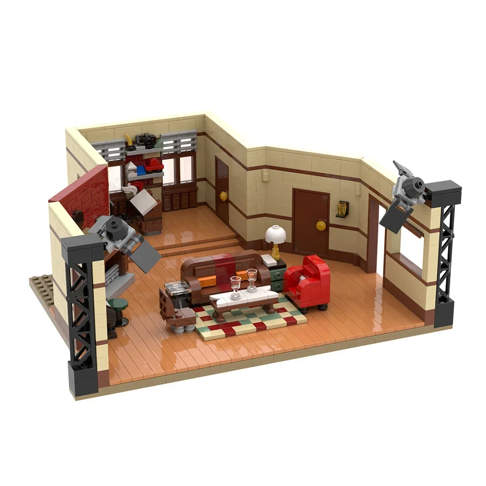 

Gobricks MOC How I met your Mother Teds Apartment Building Blocks Model Teds Apartment Architecture Bricks Assembly Toys Gifts