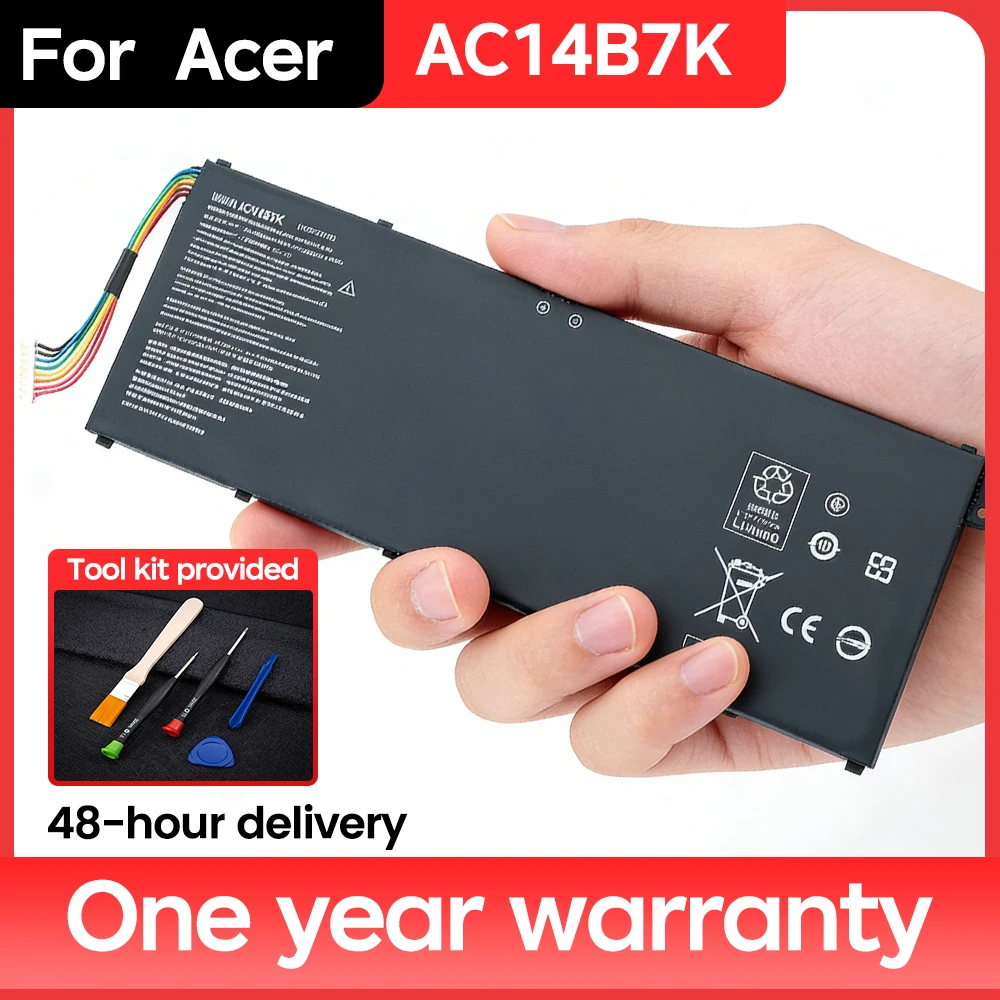 BNN New AC14B7K 3200mAh Laptop Battery 5 AN515-42 For Acer Spin 5 SP515-51GN Swift SF314-52 laptop battery