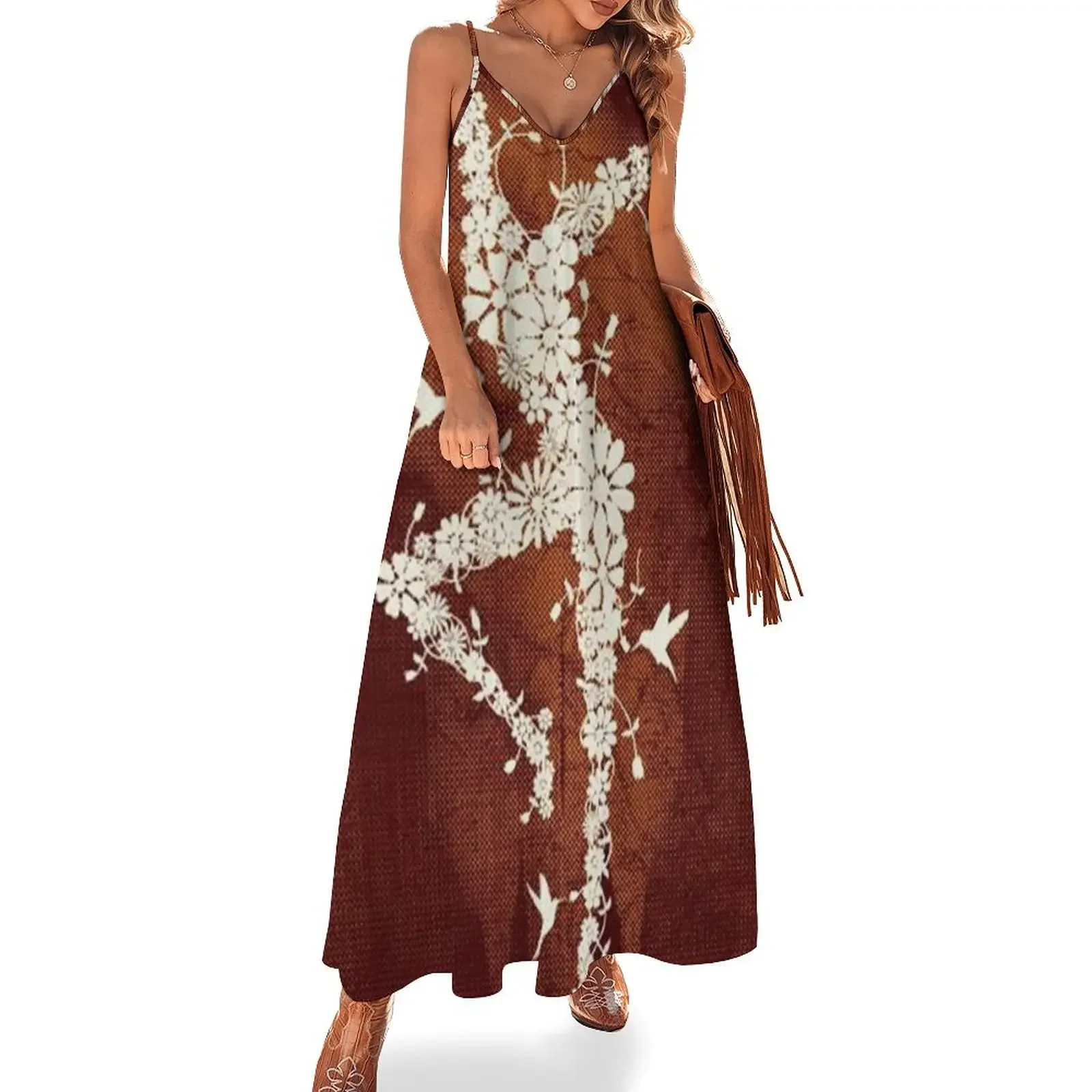 

flower moves Sleeveless Dress sexy short dresses daring Woman dresses Dress