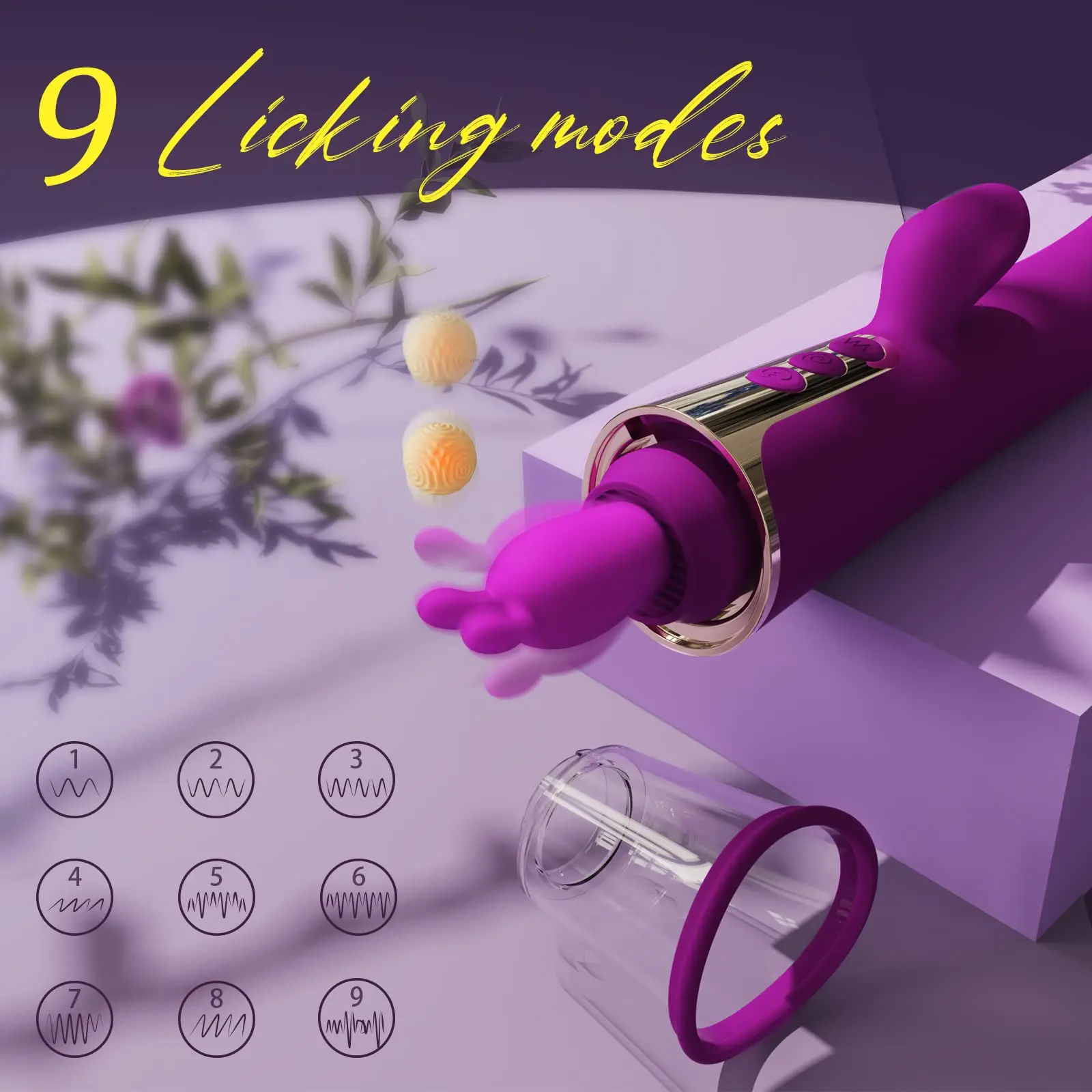 Zuigen Seksspeeltje 3 In 1 Volwassen Speelgoed Konijn Vibrator Met 4 Zuigen En 9 Likken Modi, Dildo 'S, G Spot Vibrator Tepel Clitoris St