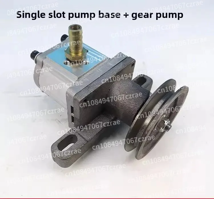 3 Series Gear Pump 304/306/310/314/316/320/325 Hydraulic Oil Pump Single Groove Double Groove Pump Base Wheel