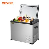VEVOR 40L/42 Quart Car Refrigerator Portable Freezer with Single Zone Electric Compressor Cooler with -4℉-68℉ Cooling Range