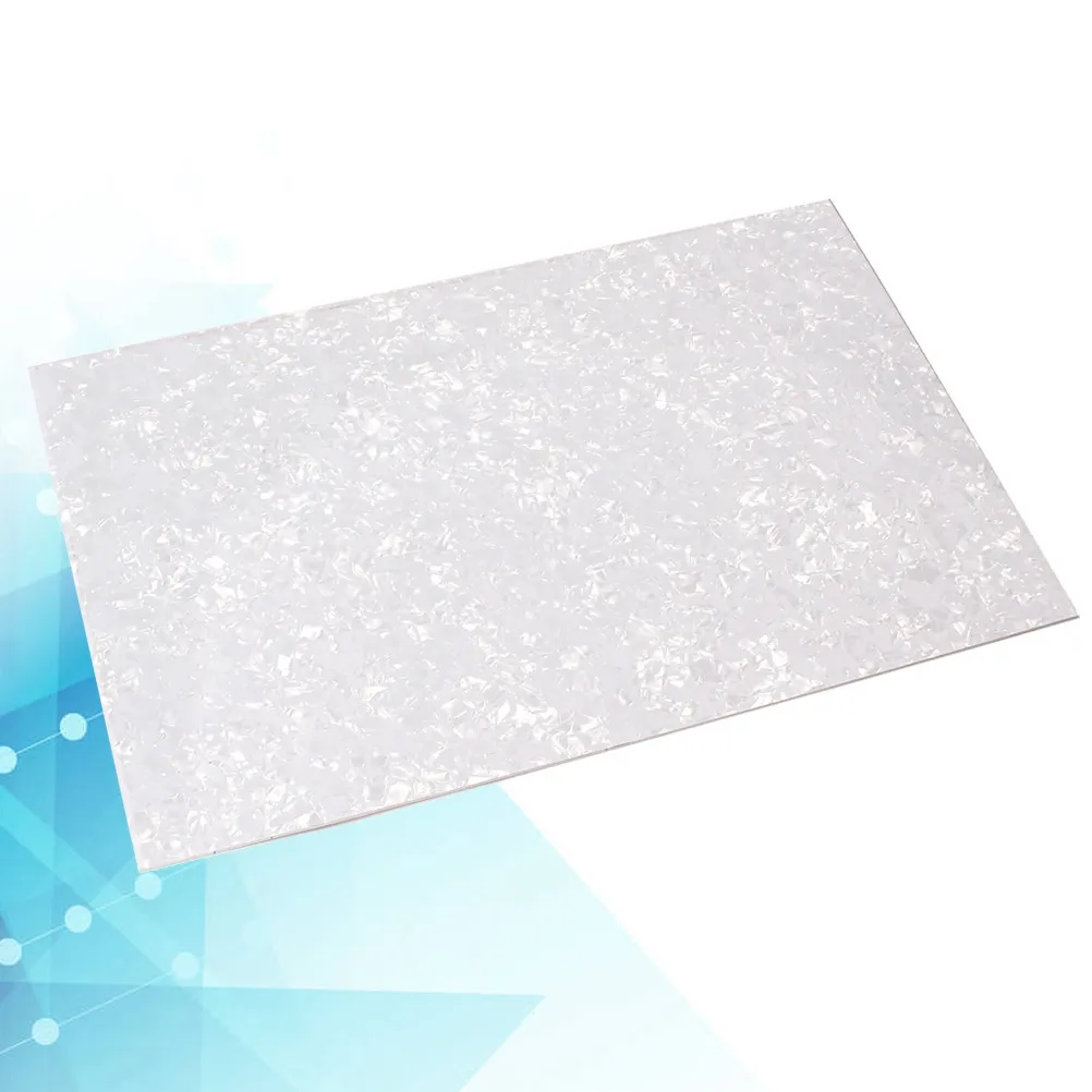 Guitar Bass Blank Pickguard Material Sheet DIY Custom Scratch Plate for Guitar Decoration